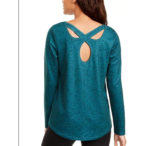 Ideology Women's Cutout-Back Top NWT Medium - Picture 3 of 5